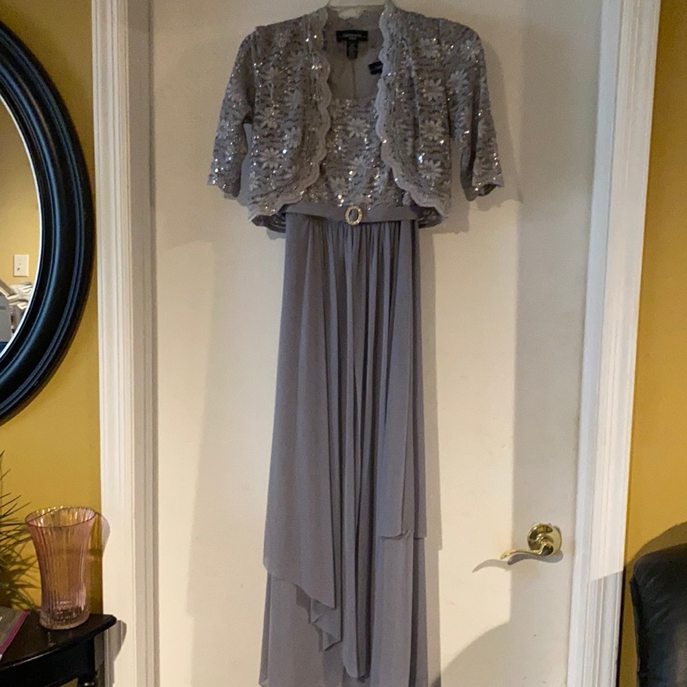 Silver gown